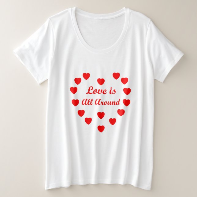El amor está por todas partes (Anverso del diseño)