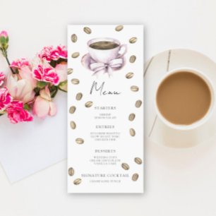 El amor está preparando el menú de la ducha de nov