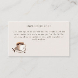 El amor está preparando la tarjeta de envoltura de