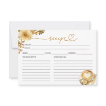 El amor está preparando tarjetas de recetas para d