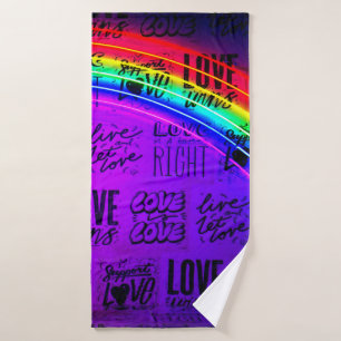 El amor gana el orgullo gay LBGQT Rainbow