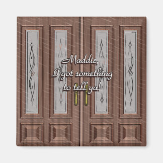 El Amor Golpea El Imán De La Puerta Delantera