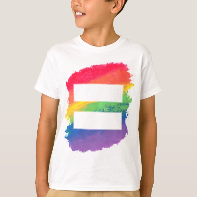 El amor iguala el amor - la camiseta del muchacho (Anverso)