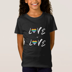 El amor LGBTQIA siempre gana la camiseta del orgul
