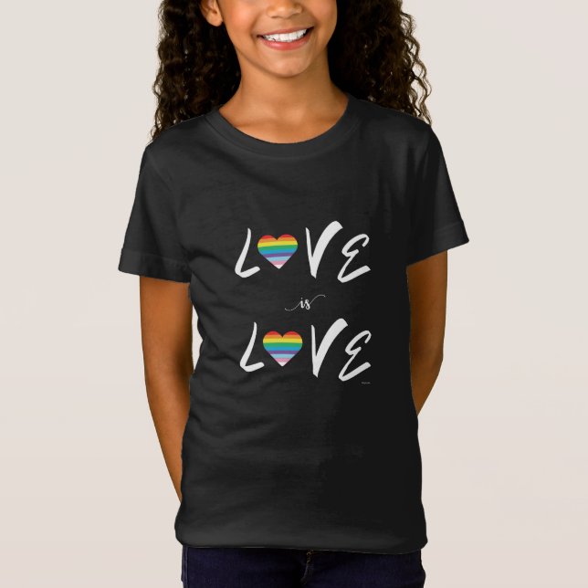 El amor LGBTQIA siempre gana la camiseta del orgul (Anverso)