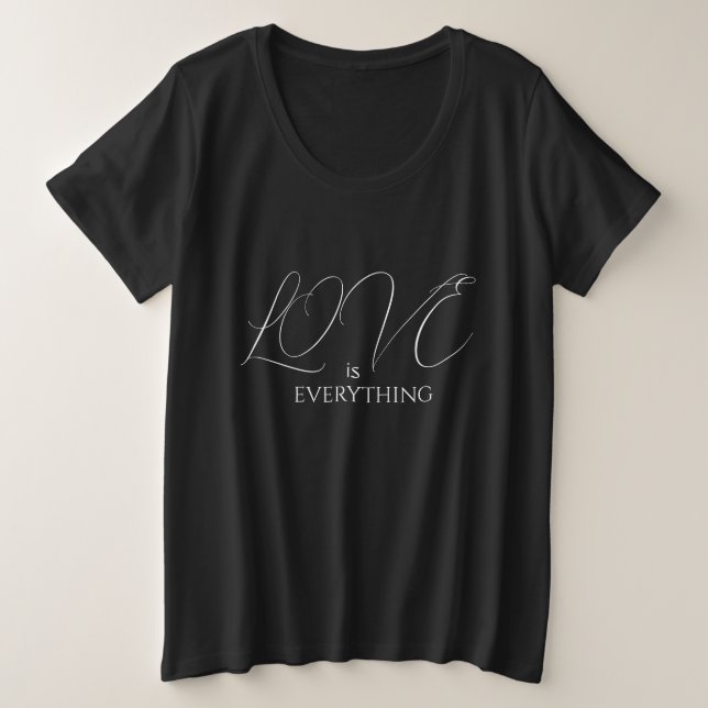 El amor lo es todo (Anverso del diseño)