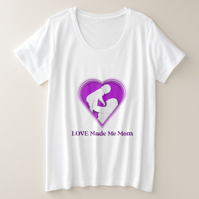 El Amor Me Hizo Mamá Adoptiva (Anverso del diseño)