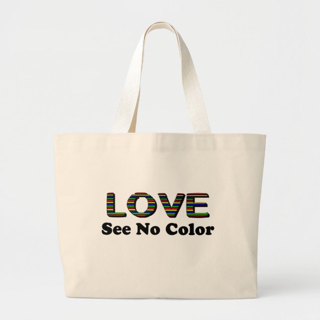 El amor no considera la ninguna bolsa de asas del  (Frente)