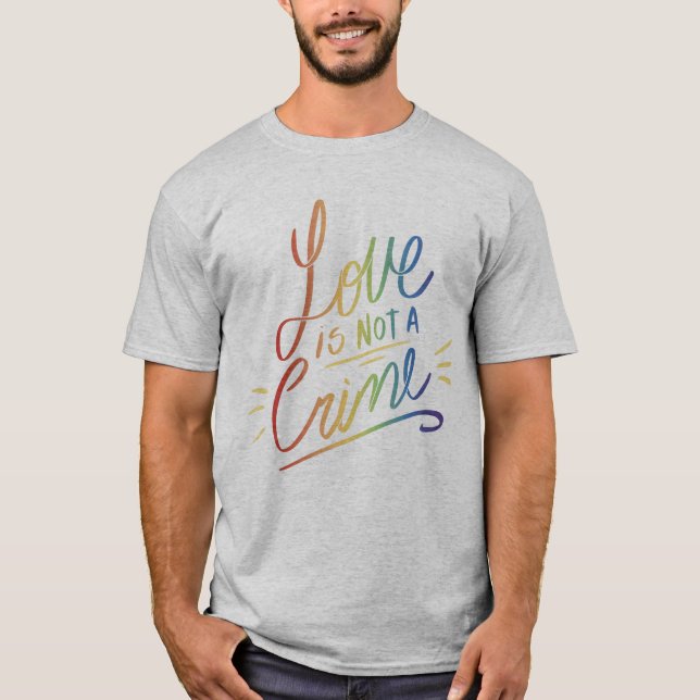 El amor no es una camiseta de crimen (Anverso)