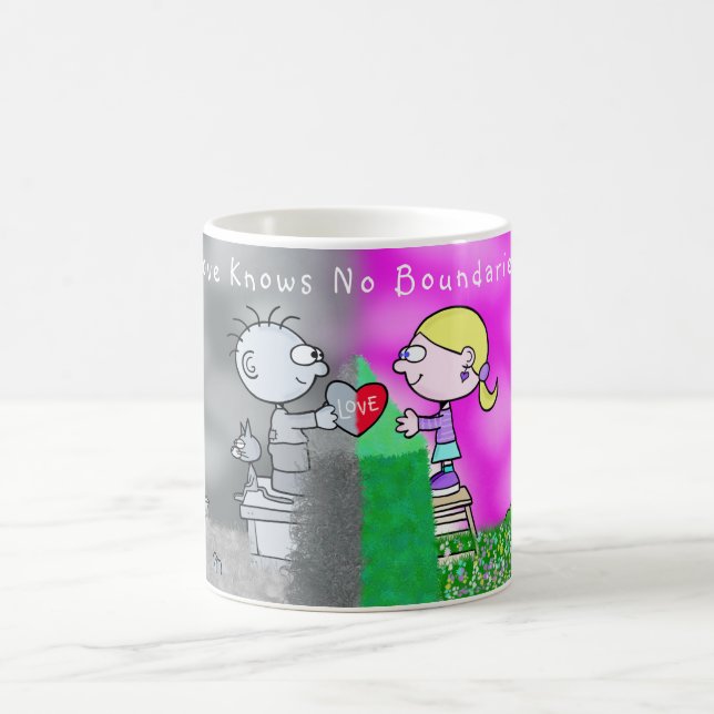 El "amor no sabe taza de café de ningún límite" (Centro)