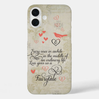 El amor nos da un funda de Fairy Tale Boda iphone