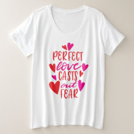 El Amor Perfecto Emite Más Camiseta De Tamaño