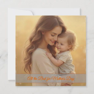 El amor por el día de la madre - un momento de pur