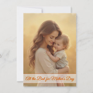 El amor por el día de la madre - un momento de pur