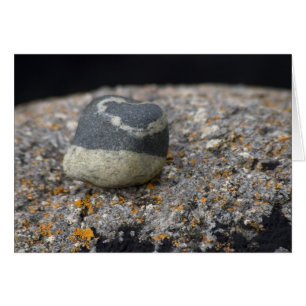 El amor se inclina en Stone. Tarjeta por cARTerART