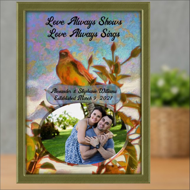 El amor siempre muestra la impresión de arte de ca (Subido por el creador)