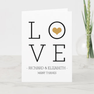 El amor simple del oro le agradece las tarjetas