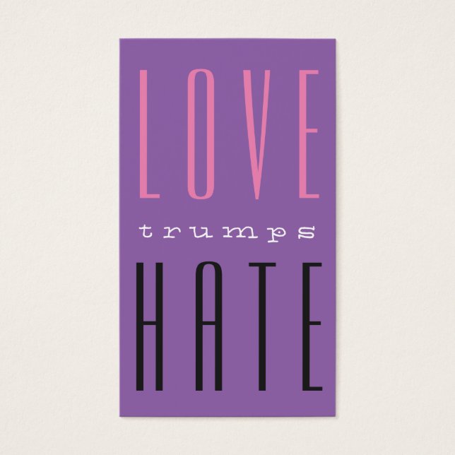 El amor triunfa sobre el odio VI (Frente)