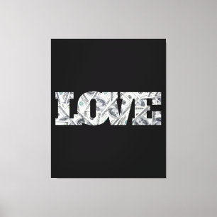 El amor y el dinero en arte mural