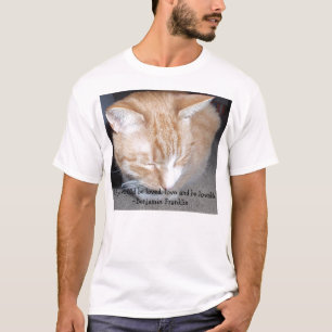 El amor y sea la camisa adorable T básico
