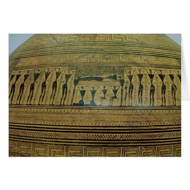 El Amphora de Dipylon (Anverso (Horizontal))