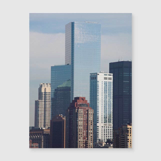 El amplio centro financiero Manhattan Nueva York (Anverso)