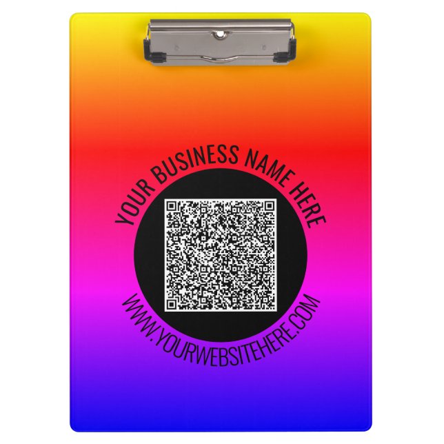 El análisis de código QR y el portapapeles de text (Anverso)