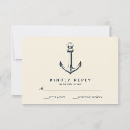 El ancla azul | RSVP de boda