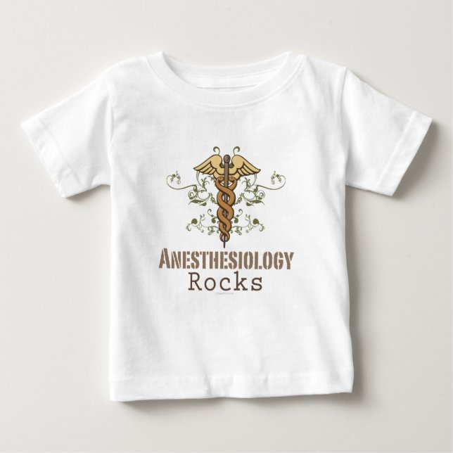 El Anesthesiology oscila la camiseta del bebé (Anverso)