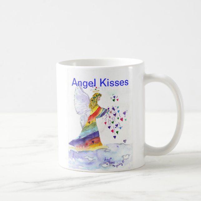 El ángel besa la taza (Derecha)