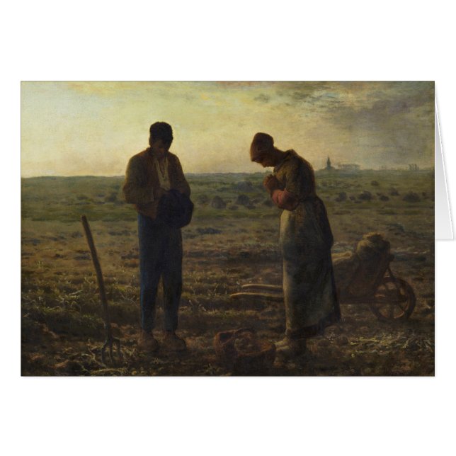 El ángel de Jean-François Millet (Anverso (Horizontal))
