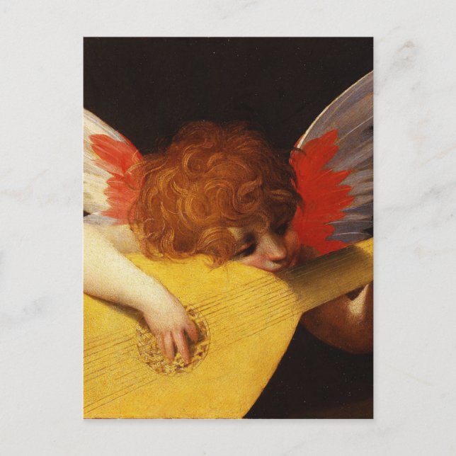 El ángel musical - Navidad vintage (Anverso)