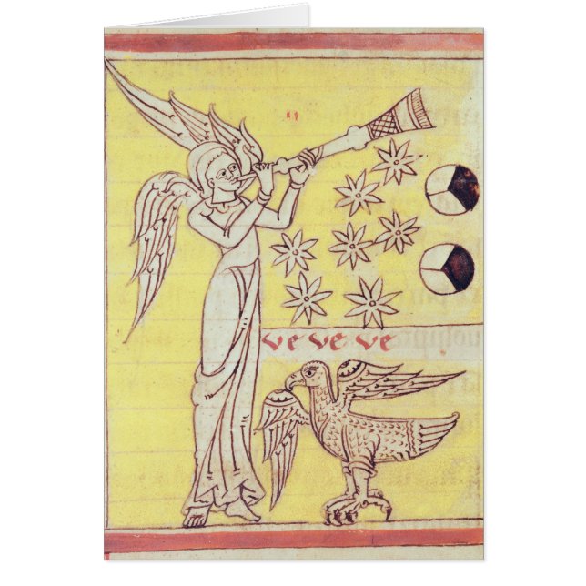 El ángel que sopla la trompeta (Frente)