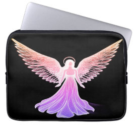 El Ángel Rosa en una funda para portátil de Electr