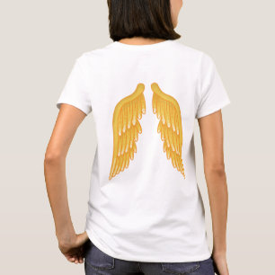 El ángel se va volando la camiseta
