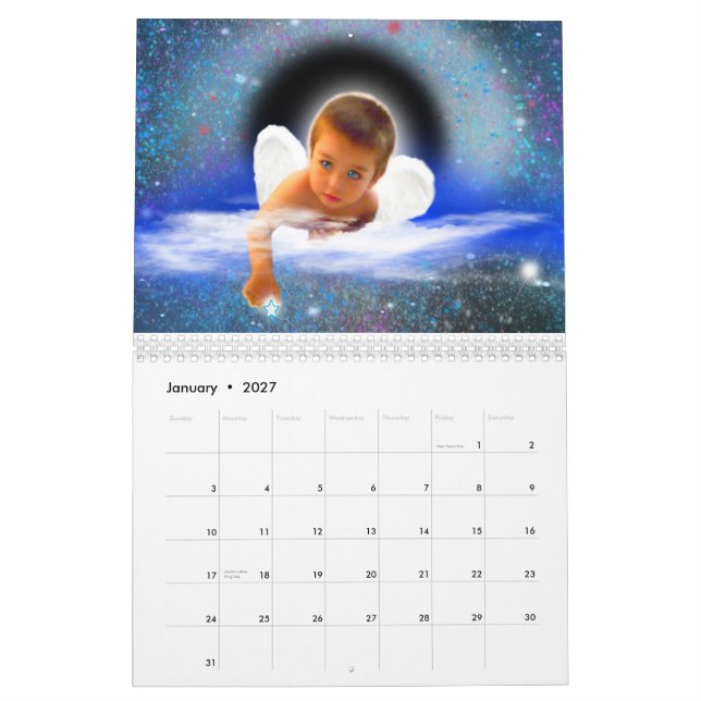 EL ÁNGEL SOÑA EL CALENDARIO 2 (Jan 2027)