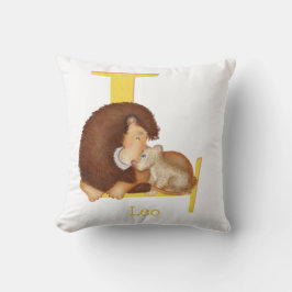 El animal ABC L es un cojín de león