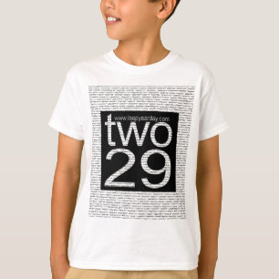 el año bisiesto two29 embroma la camiseta