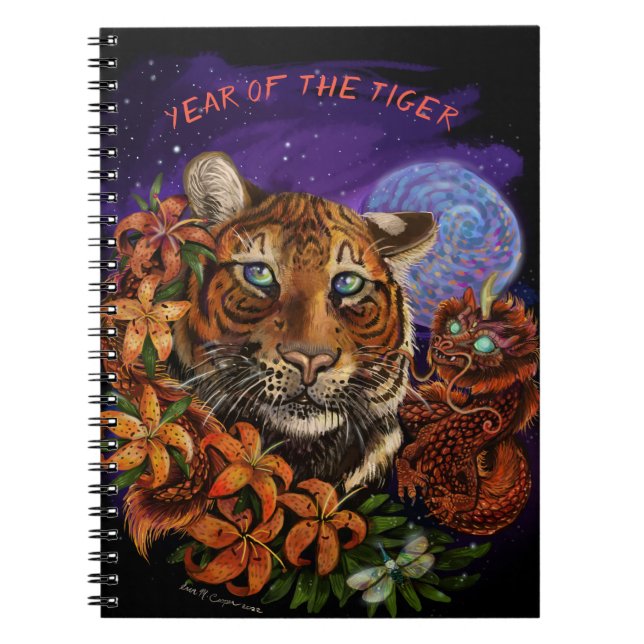 El año chino del cuaderno de tigres (Frente)