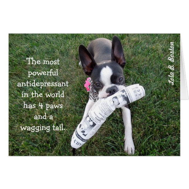 El antidepresivo más potente… TARJETA EN BLANCO (Anverso (Horizontal))