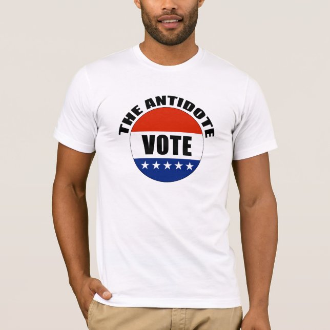 EL ANTIDOTO - VOTE Camiseta (Anverso)