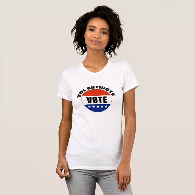 EL ANTIDOTO - VOTE Camiseta (Anverso completo)