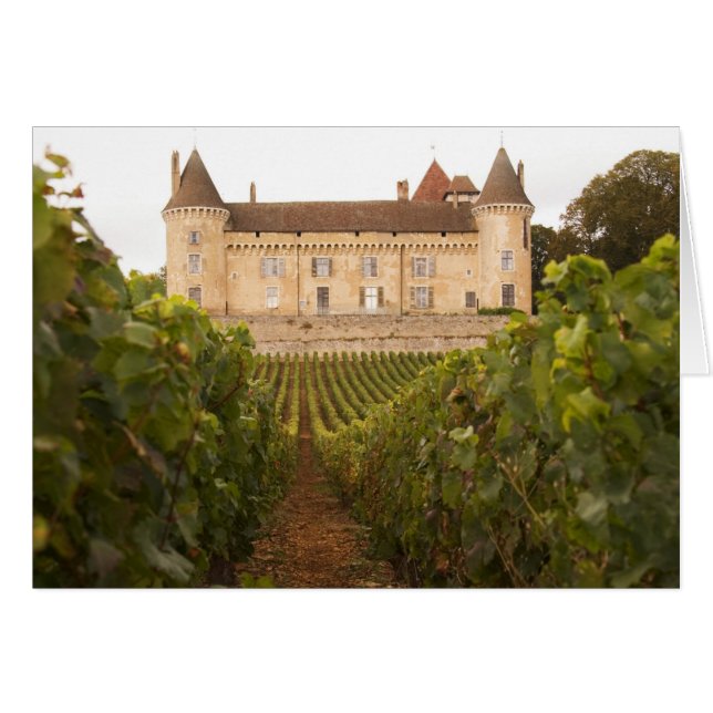 El antiguo castillo medieval Chateau de Rully en l (Anverso (Horizontal))