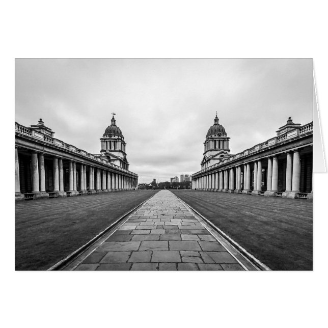 El antiguo Colegio Naval Real, Greenwich, Inglater (Anverso (Horizontal))