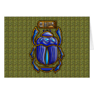 El antiguo Scarab Egipcio