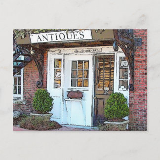 El Antiquarium, Portsmouth, postal del NH