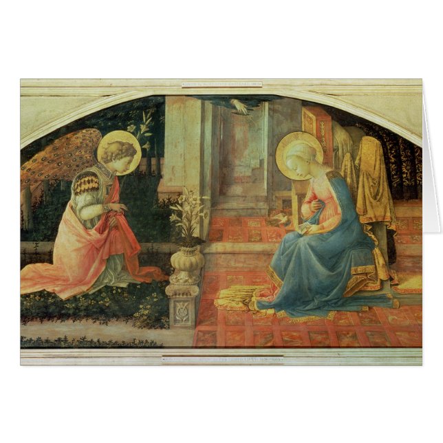 El anuncio, c.1450-3 (Anverso (Horizontal))