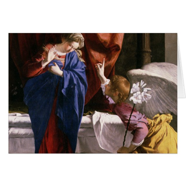 El anuncio, c.1623 (Anverso (Horizontal))