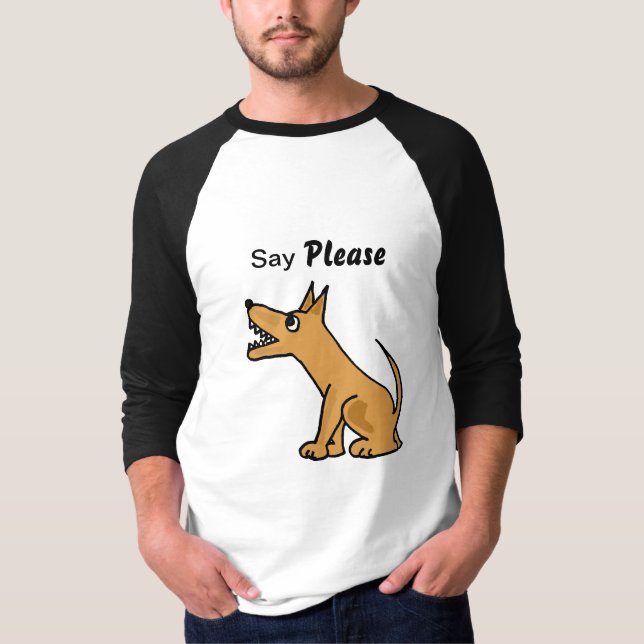 El ANUNCIO dice la camisa del perro por favor que (Anverso)