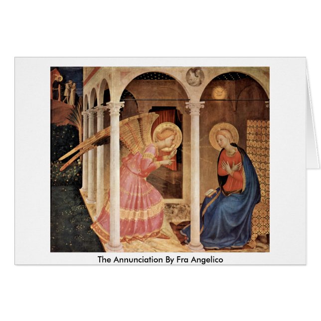 El anuncio por Fra Angelico (Anverso (Horizontal))
